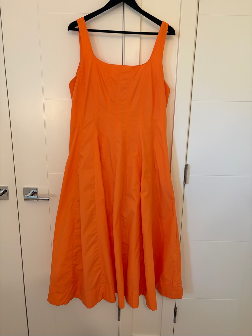 Ricki's Peach/Orange Midi A-Line Dress